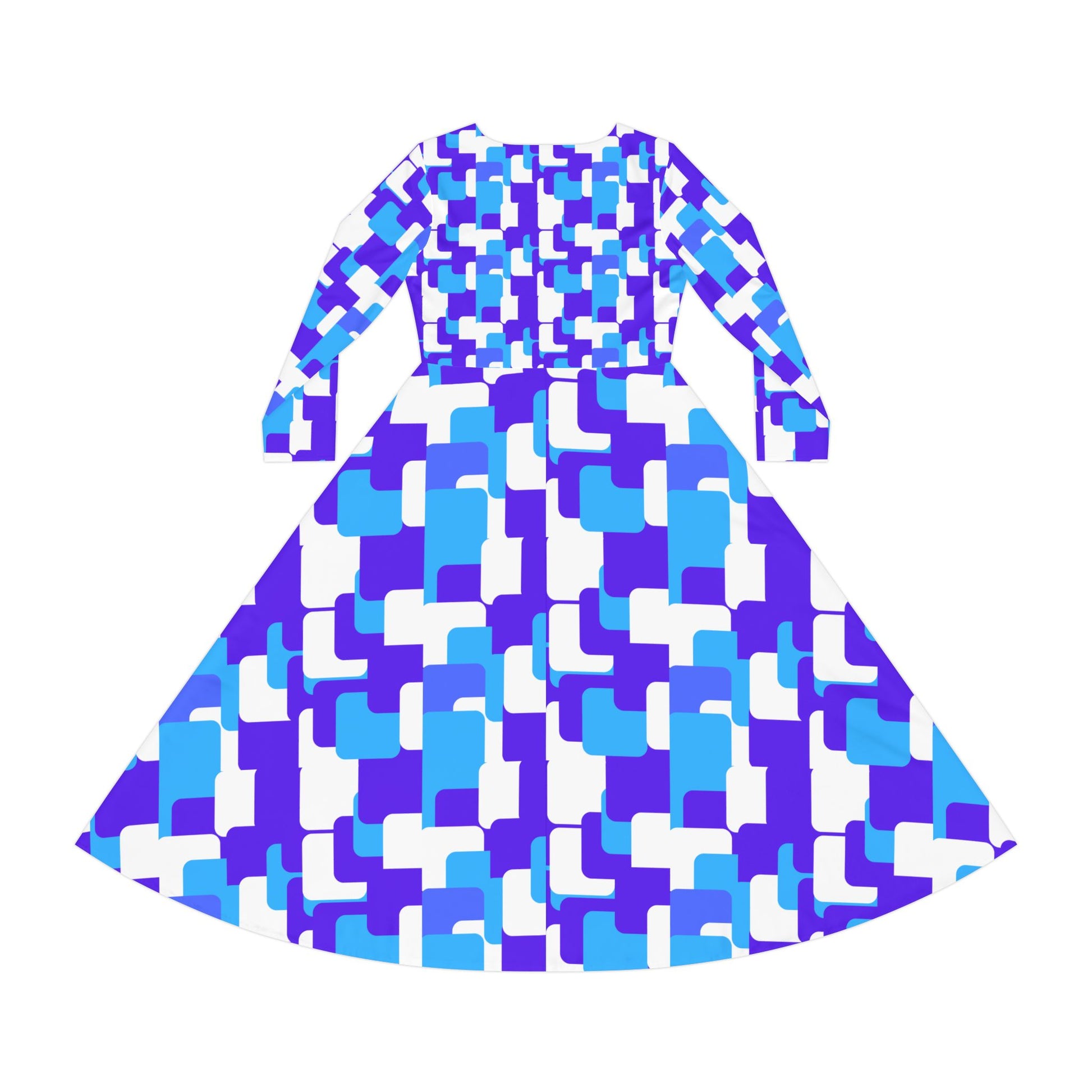 Women's Long Sleeve Dance Dress (AOP)
